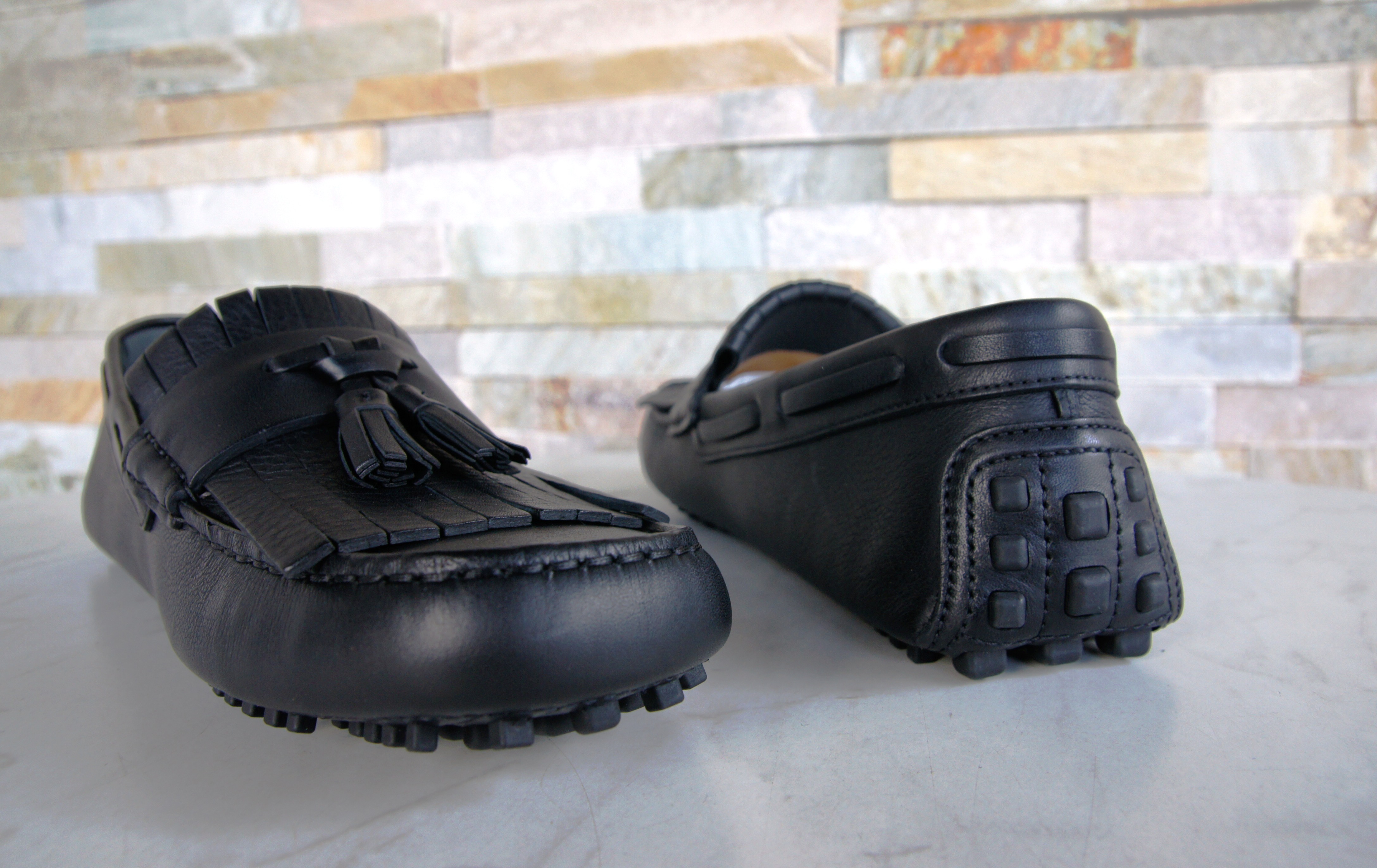 Gucci mocassins slippers black