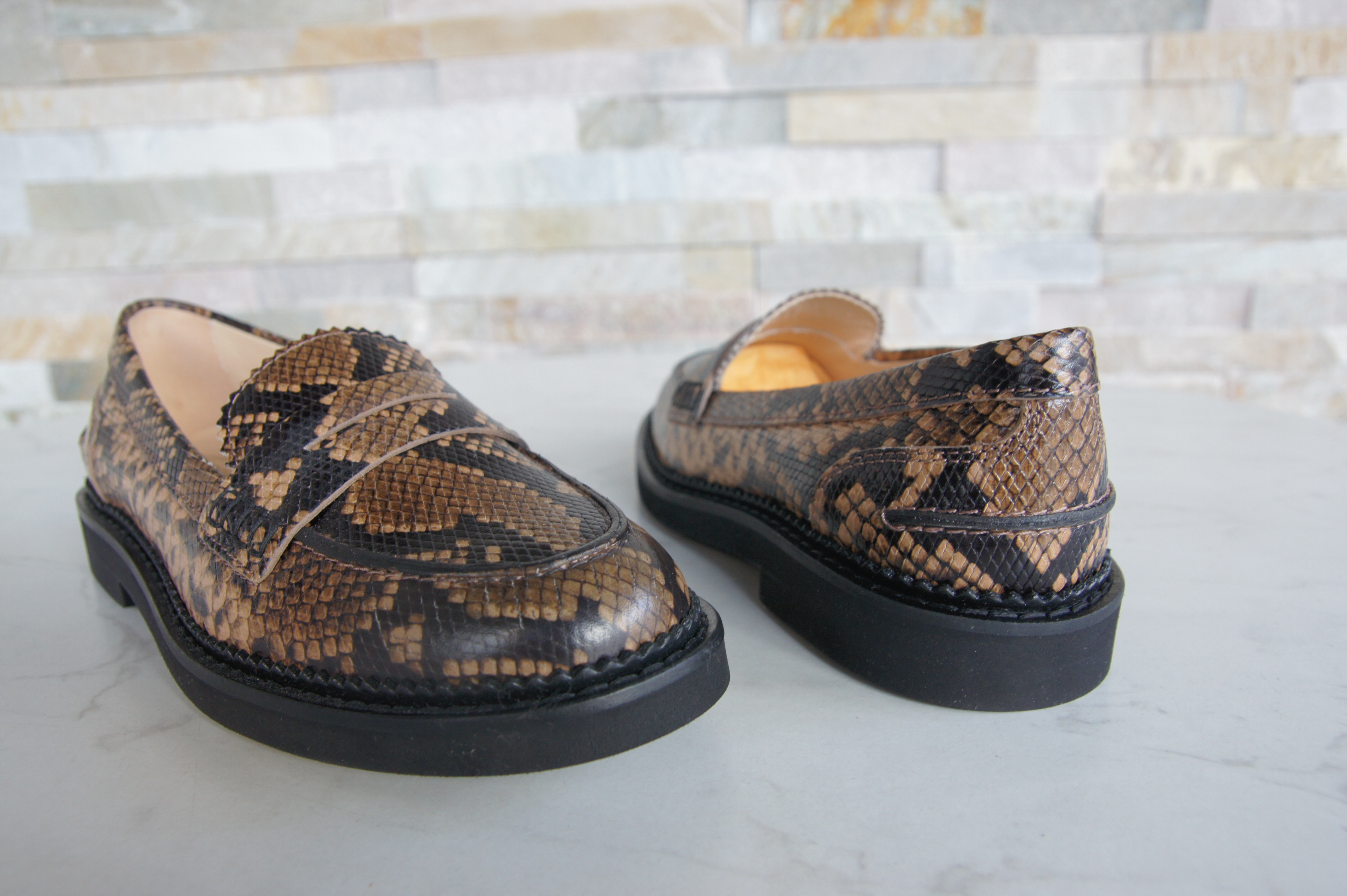 Tod's Slipper Loafer Schlange  ton