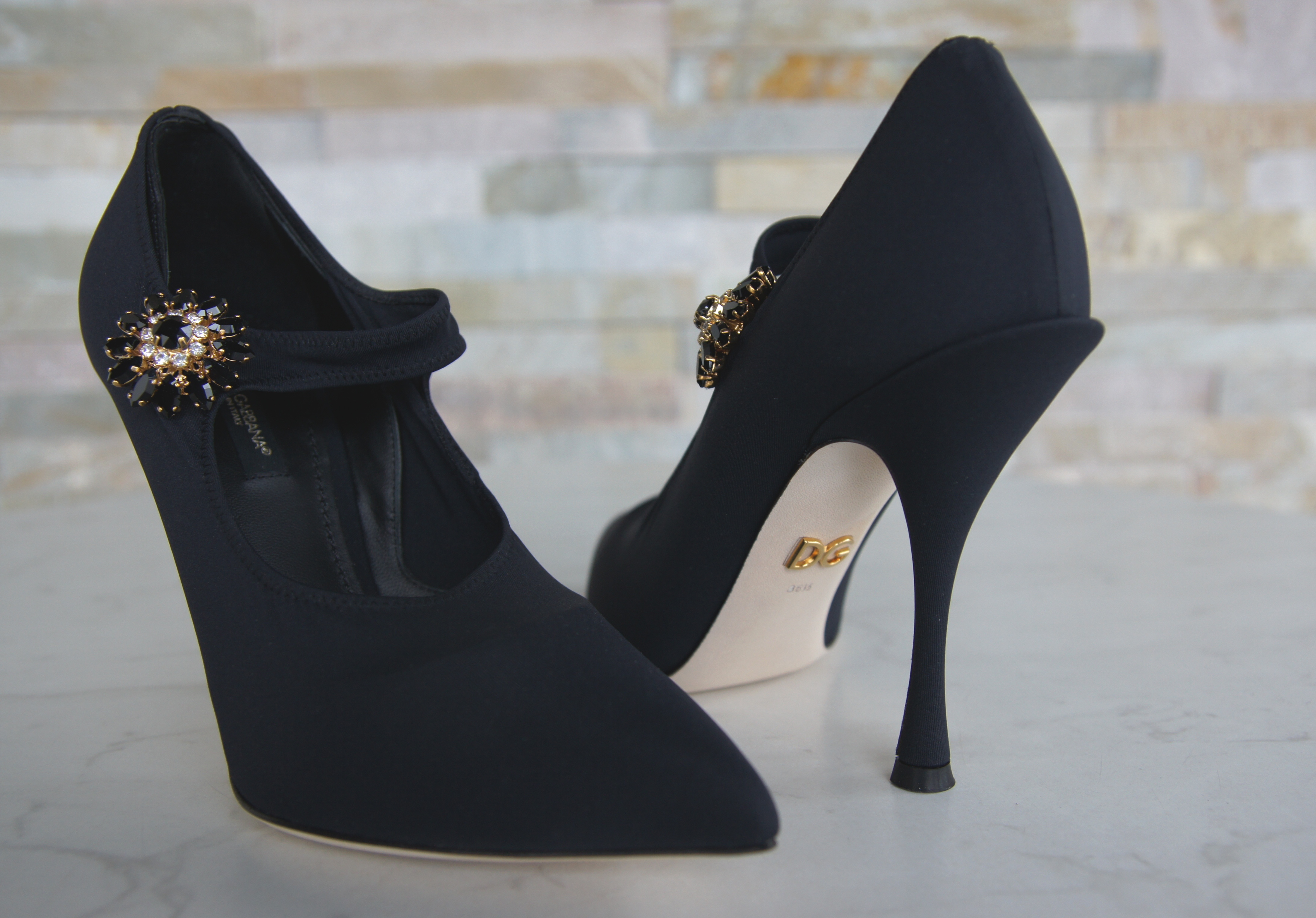 Dolce & Gabbana pumps mary jane jersey black