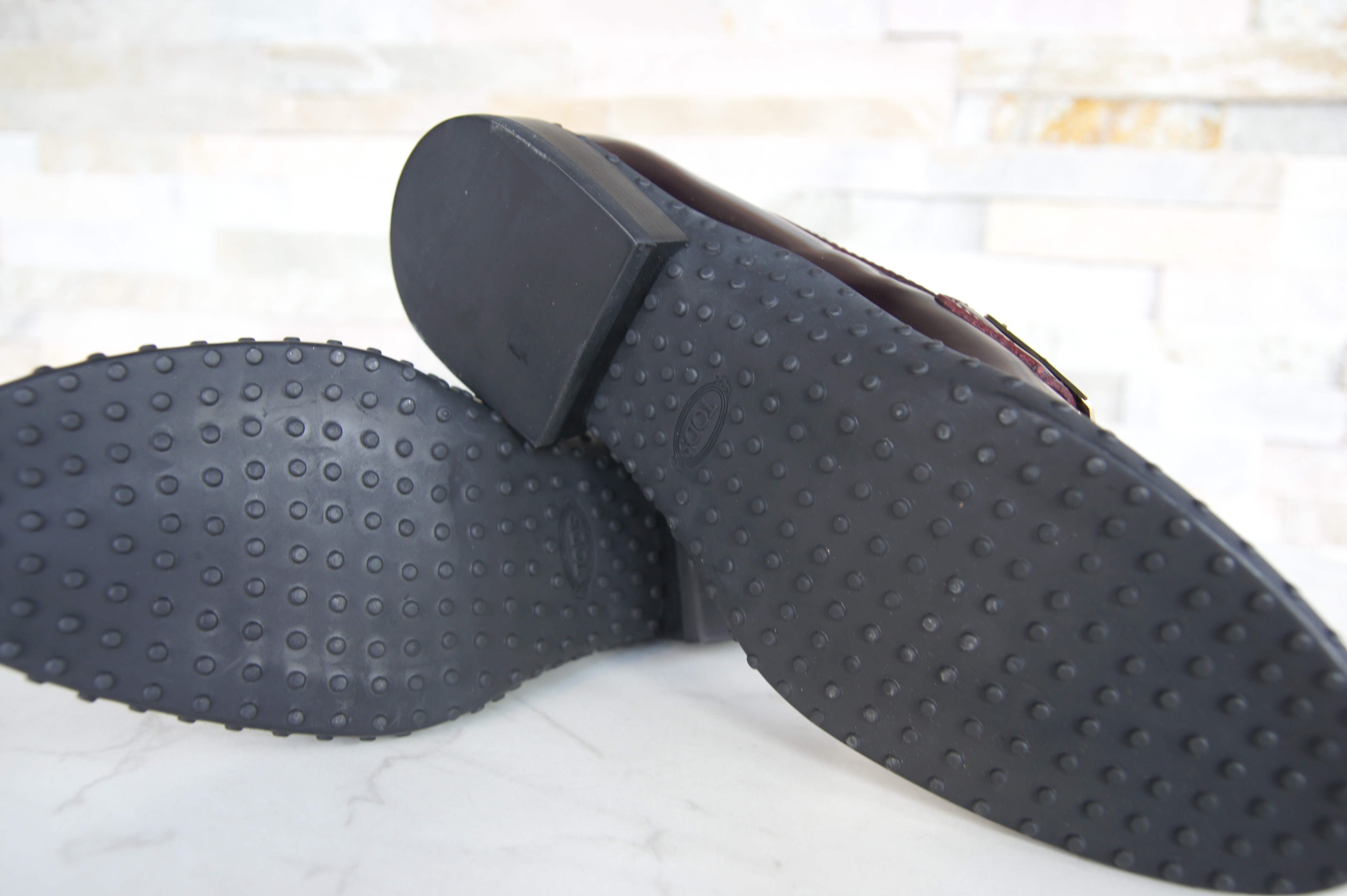 Tod´s Slipper Halbschuhe mahagoni