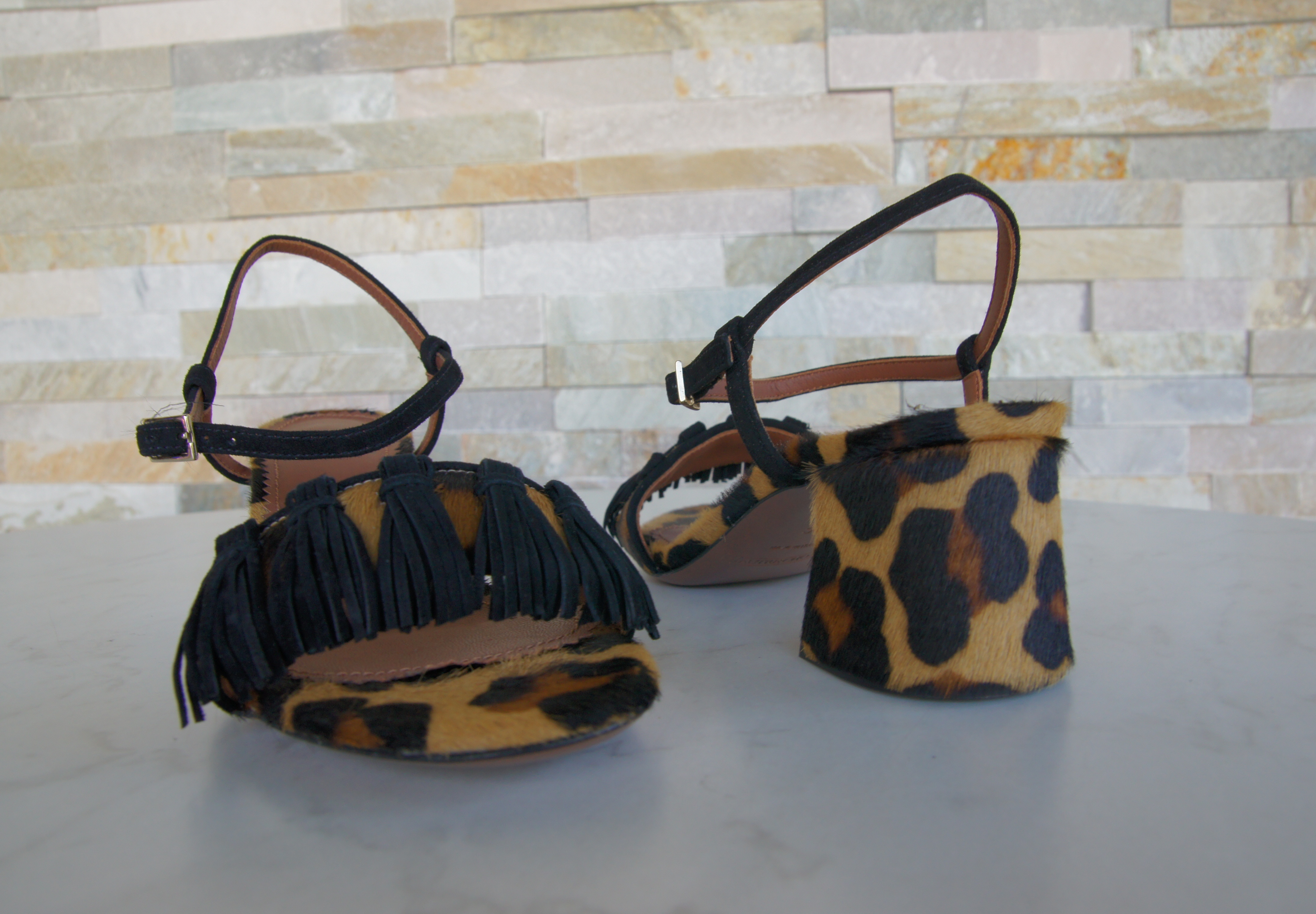 L'Autre Chose Sandaletten Leopard