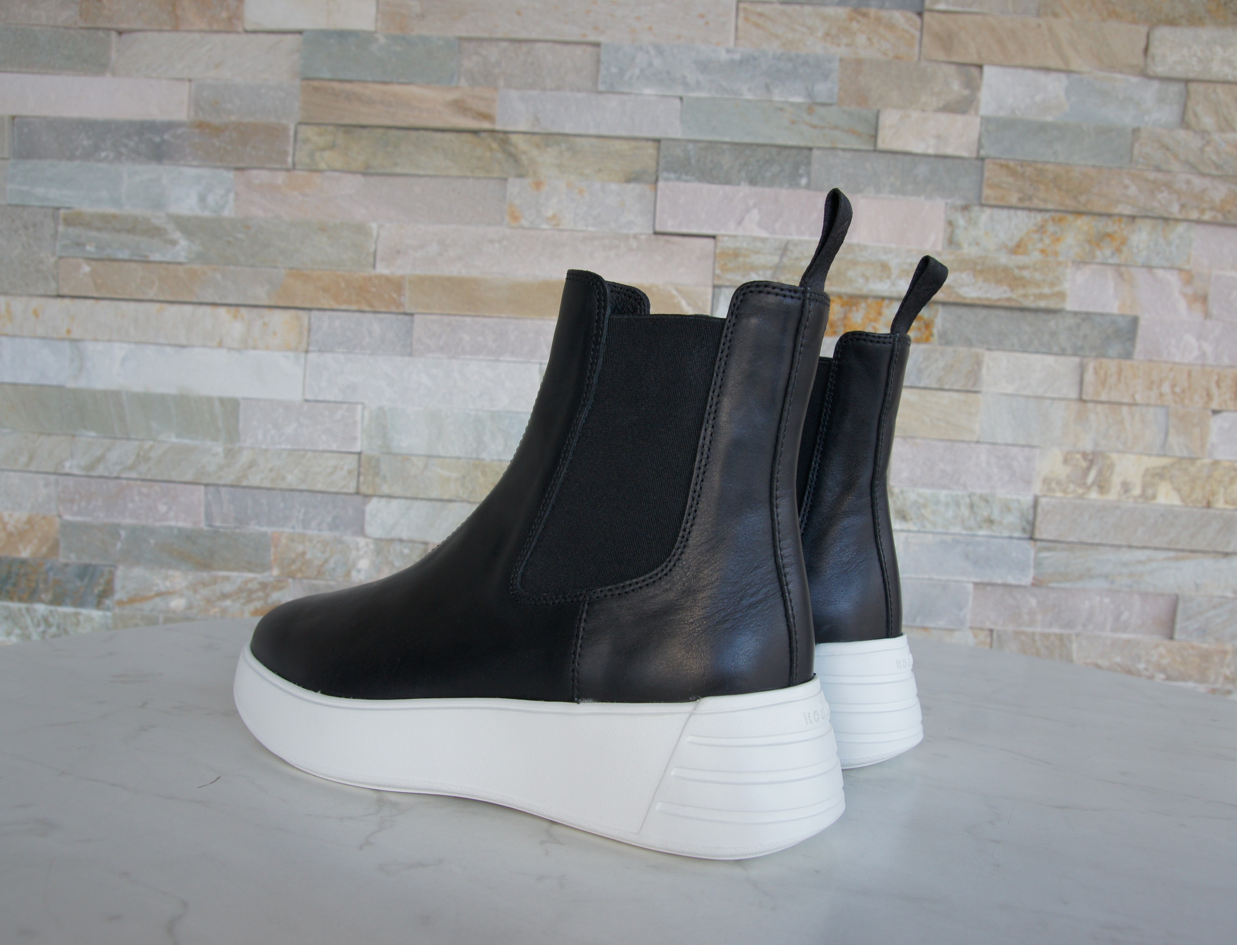 Hogan Chelsea Boots Stiefeletten schwarz