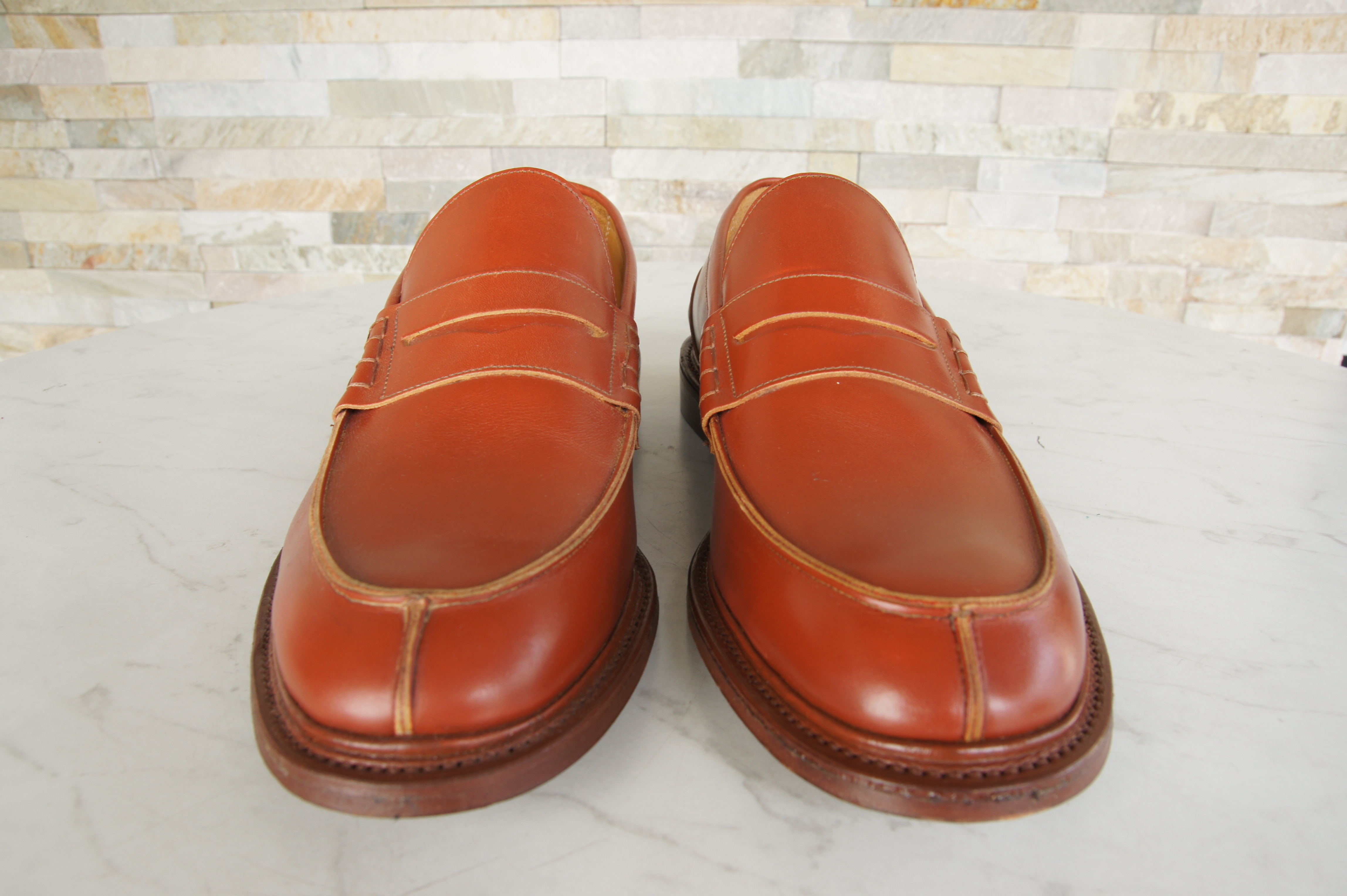Tricker's loafers slippers James brown