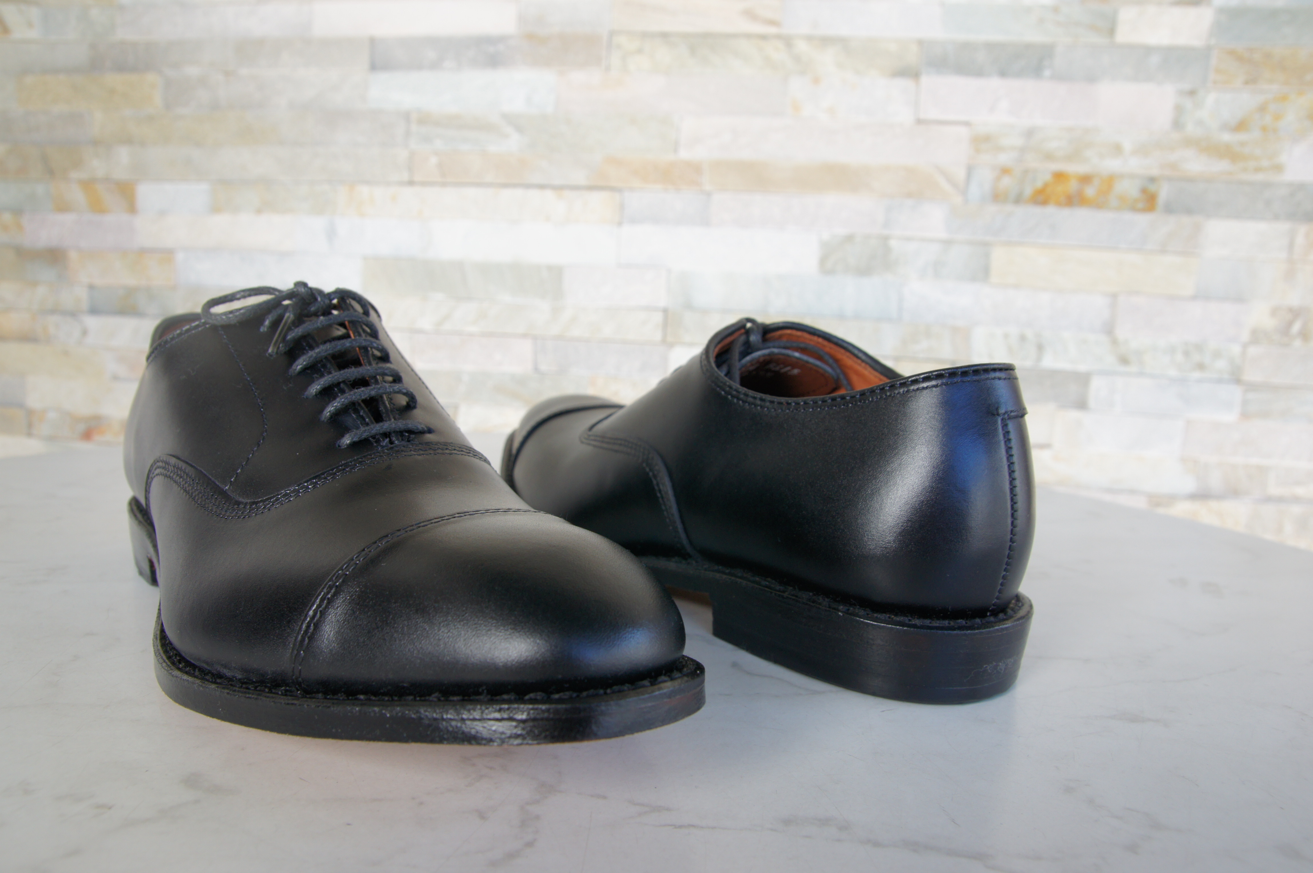 Allen Edmonds Schnürschuhe Halbschuhe Park Avenue schwarz
