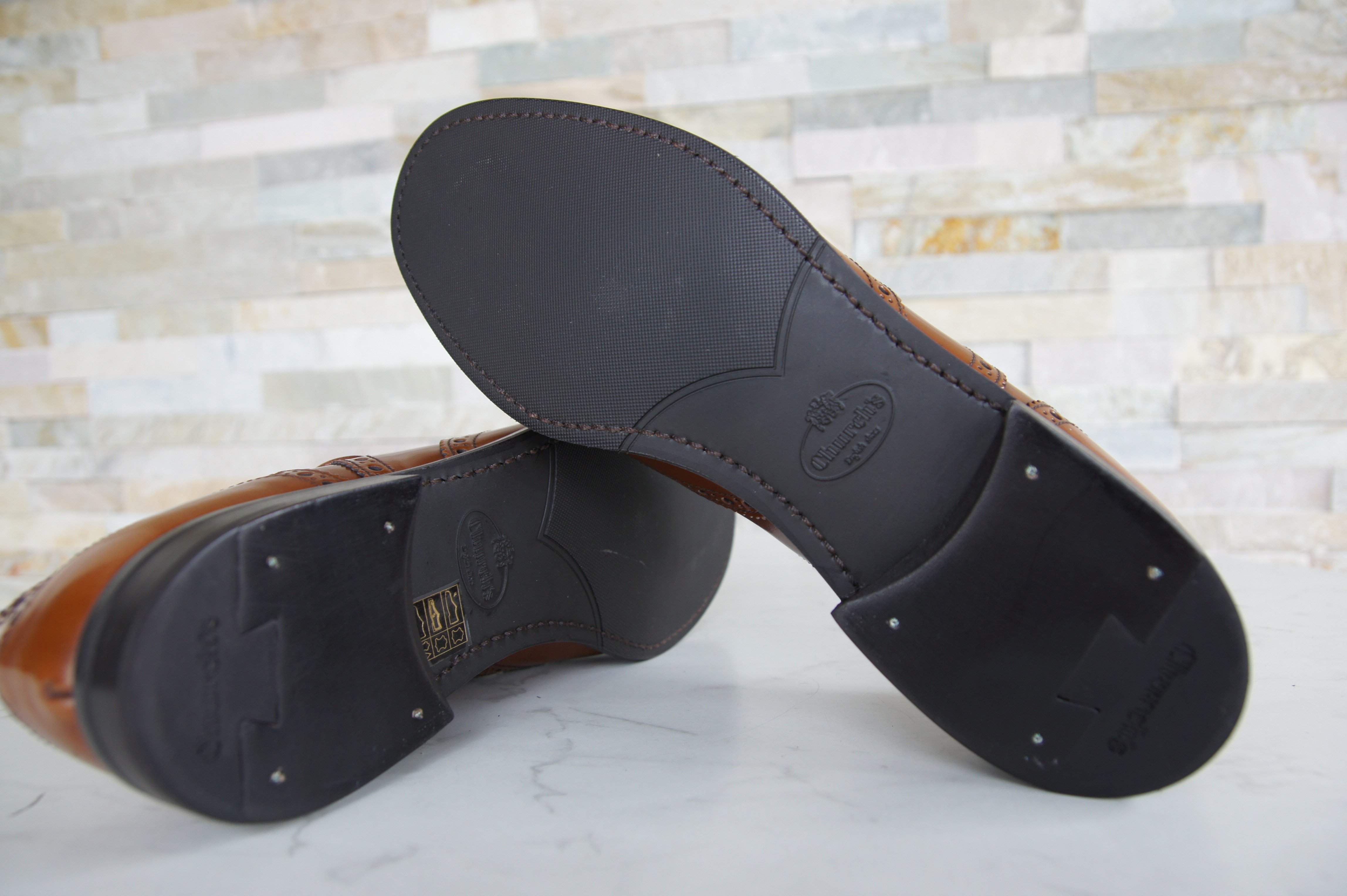 Church's Schnürschuhe Halbschuhe BURWOOD sandelholz