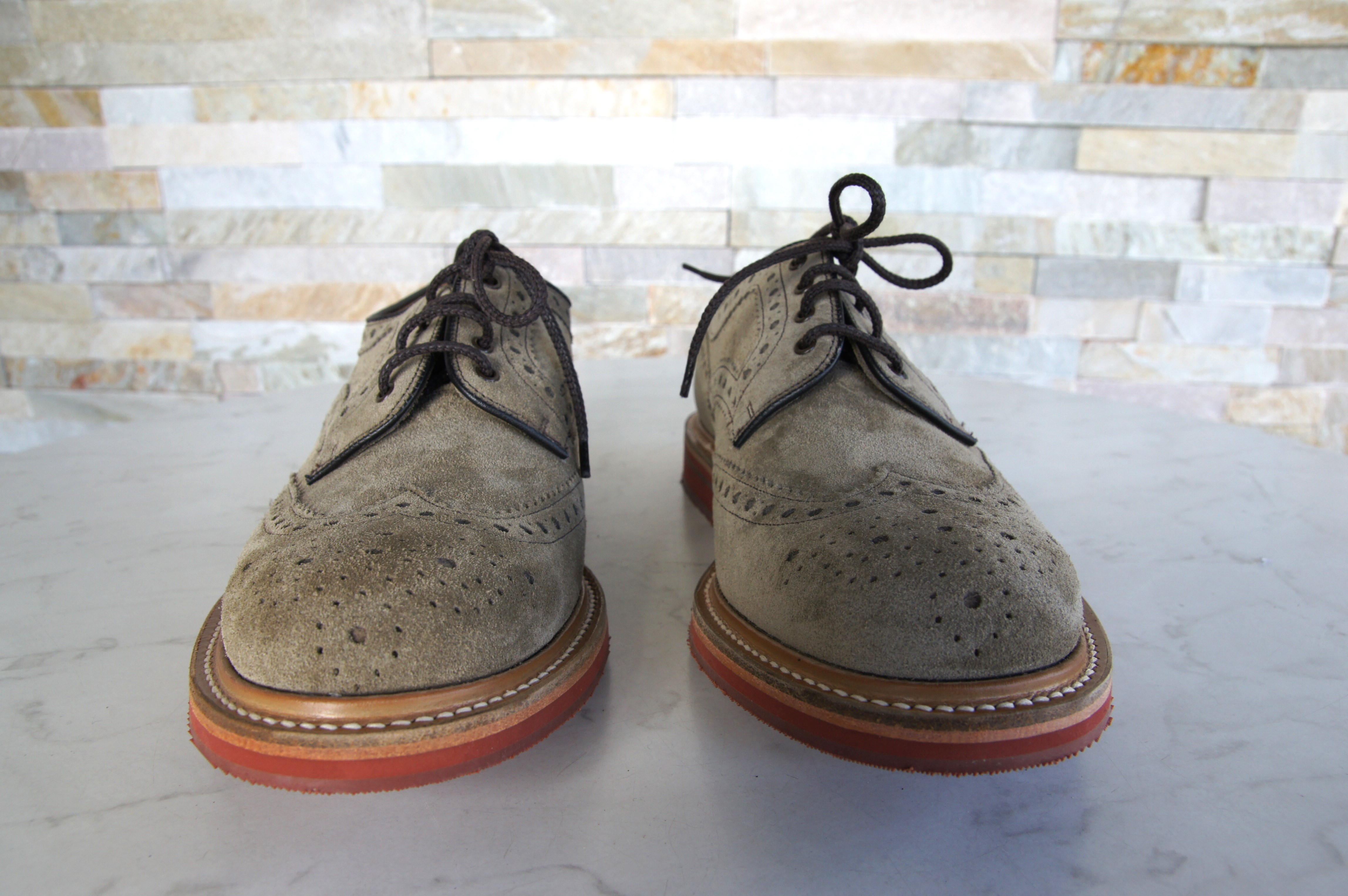 Church's lace -up shoes business otterproof ORBY stone