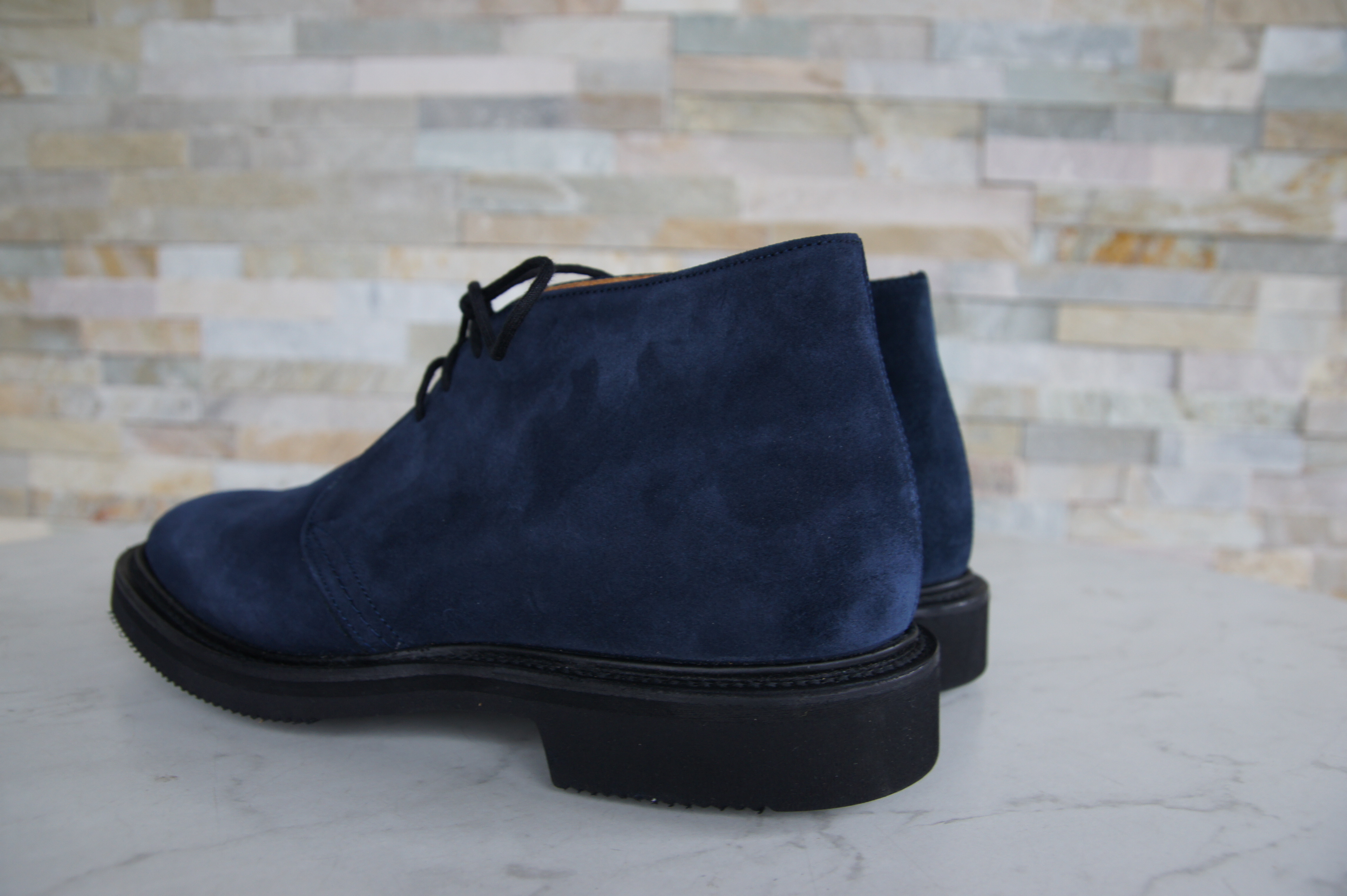Tricker's ankle boots lace-up chukka Aldo midnight blue