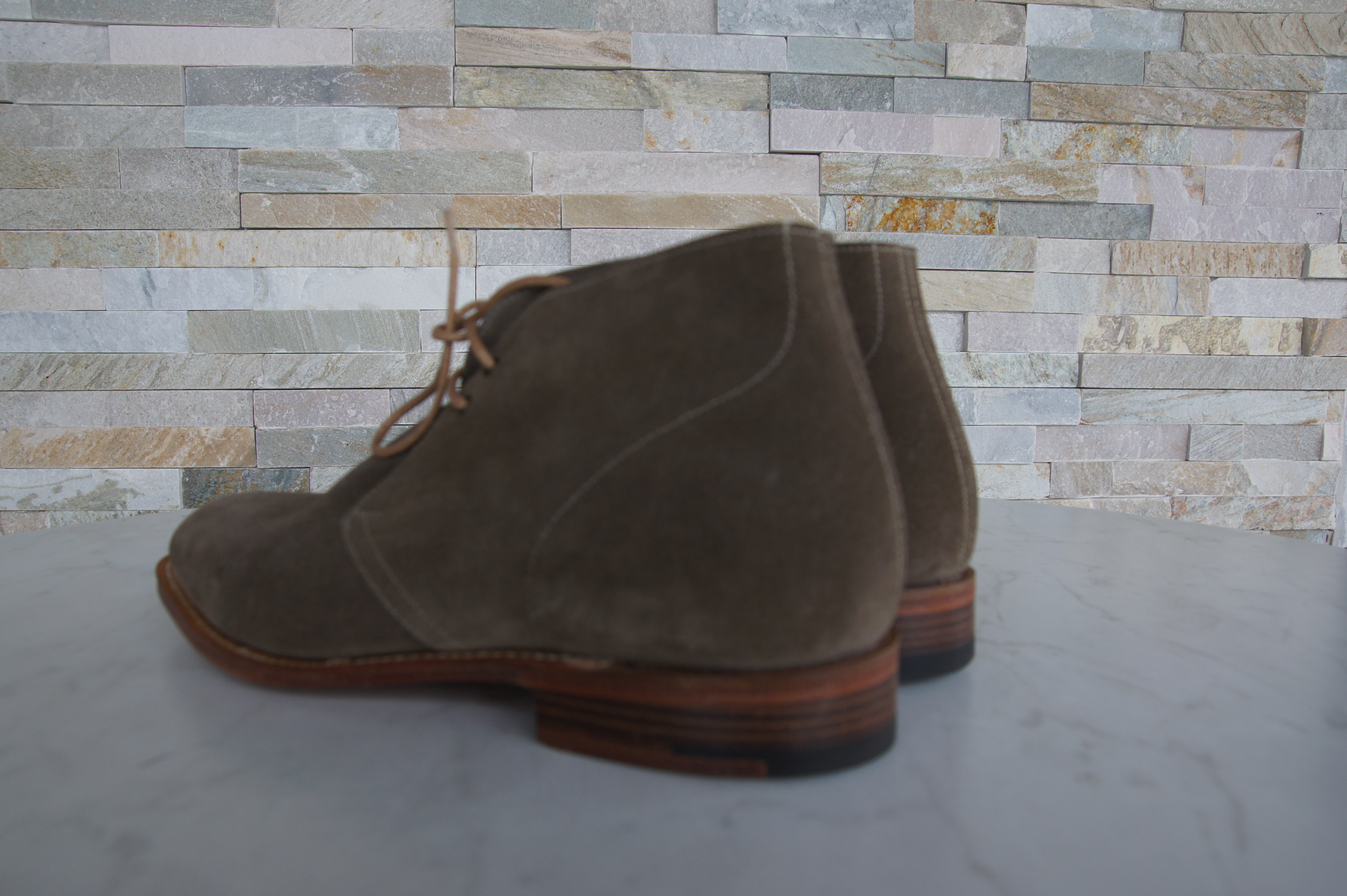 Church's booties lace-up shoes castoro Sahara L mud